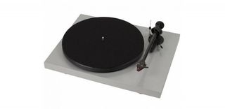 Pro-Ject DEBUT CARBON DC PHONO USB + OM 10E Turntable LIGHT GREY - Pro-Ject Audio