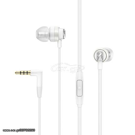 SENNHEISER CX-300S-White In Ear Earphones with Microphone - SENNHEISER