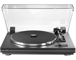 DUAL CS 455-1 Black/Silver EV Phono Pre amp BELT DRIVE Turntable - DUAL