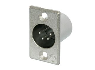 NEUTRIK NC4MP XLR 4 PIN MALE MOUNT CONNECTOR - Neutrik