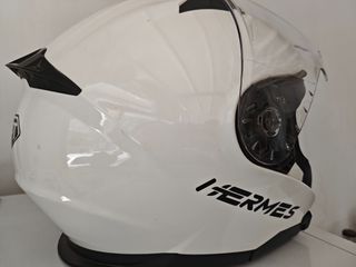 Κράνος Pilot Hermes SV άσπρο-thumb-4