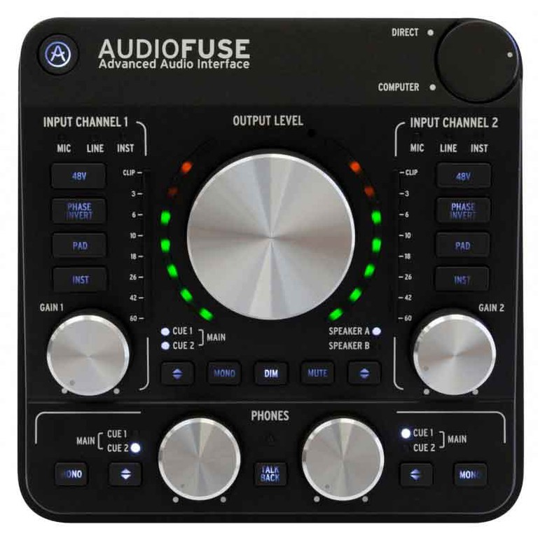 ARTURIA AudioFuse REV2 Deep Black Audio interface - Arturia