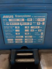 Γερανόγεφυρες / Βαρούλκα Abus 2000 ΒΑΡΟΥΛΚΟ ABUS 500kgr-thumb-1
