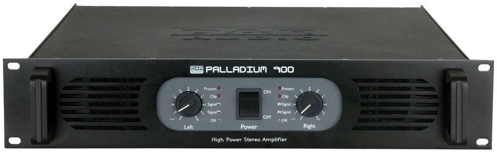 DAP AUDIO D4134B PALLADIUM P-900 amplifier 4 Ohm: 2x525 Watt RMS BLACK - DAP AUDIO