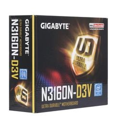 Μητρική + Επεξεργαστής GIGABYTE  GA-N3160N-D3V ME Intel  Cpu Ενσωματωμένο Επεξεργαστή  (4 CORES) και Γραφικά!!