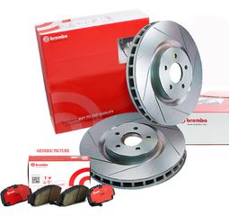 AUTO APERGIS SPORT- KIT BREMBO ΔΙΣΚΟΠΛΑΚΕΣ ΧΑΡΑΚΤΕΣ & ΤΑΚΑΚΙΑ RACING -AUTO APERGIS SPORT-