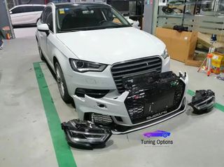AUDI A3 S3 8V PRE FACELIFT 2013-2016 BODYKIT RS3 FACELIFT 2018-thumb-1
