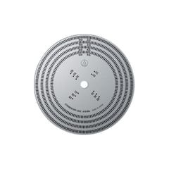 AUDIO TECHNICA AT6180a Stroboscope disc (50 Hz / 60 Hz) - AUDIO-TECHNICA