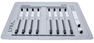 D Lyra-8 8 Fader Control Digital On-Air Production Mixer, 7x digital, 7x analog, 4x mic inputs - D & R