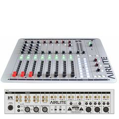 D&R; AIRLITE-USB MK2 Broadcast Mixer Analogue 3ch Mic, 4xUSB I/O, 1x VOIP, 8ch RCA - D & R