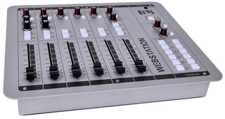 D&R; WEBSTATION-USB 6Ch triple in, ON AIR Production Mixer,  2Mic Phantom, 1 VOIP TEL, 1 USB 3x I/O - D & R