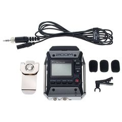 ZOOM F1-LP 2 Track Field Recorder with Lavalier Mic (Set) - Zoom