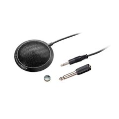 AUDIO TECHNICA ATR4697 Omnidirectional Condenser Boundary Microphone for PC Mini jack Mono - AUDIO-TECHNICA