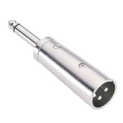 Adam Hall Connectors 7872 Adapter XLR male to Jack mono male - Adam Hall