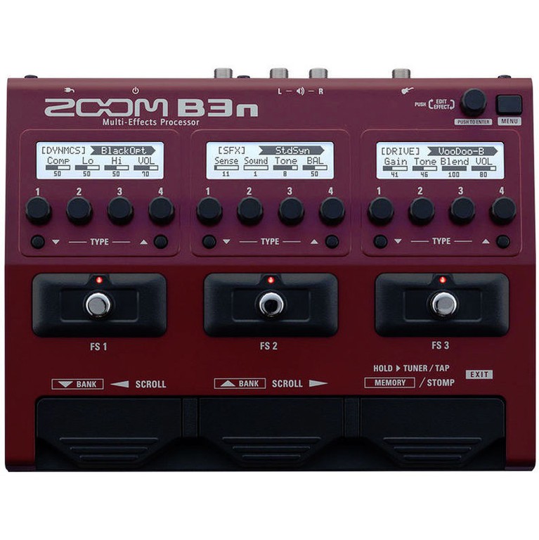ZOOM B3n Bass Effects - Zoom