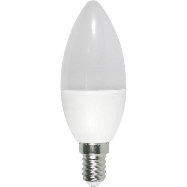 SPACELIGHTS E14 7W LED Bulb Candle CERAMIC Warm White - SPACE