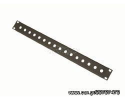 IHI 0037-RACK PANEL PUNCHED FOR 16 JACKS 1U - iHi