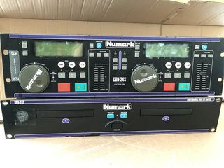 NUMARK CDN-24S Double cd player NOT WORKING-ONLY FOR SPARE PARTS - NUMARK