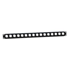 Adam Hall 872225 19" Parts 1U for 16 XLR - Adam Hall
