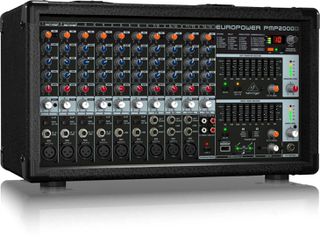 BEHRINGER PMP2000D 14-CHANNEL 2000 Watt Powered Mixer With KLARK TEKNIK FX - Behringer