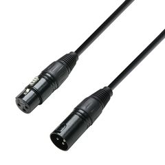 Adam Hall K3 DMF 0150 DMX Cable XLR male to XLR female 1.5 m - Adam Hall