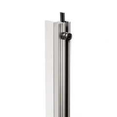 Adam Hall 6162 - Sliding Rack Strip System with rubber Insert aluminium - Adam Hall