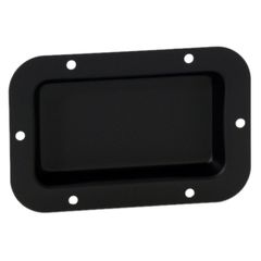Adam Hall 8705BLK - Dish black unpunched - Adam Hall