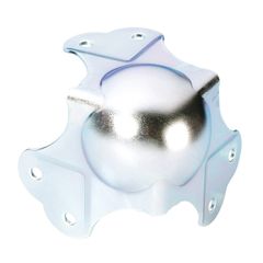 Adam Hall 41076 - Ball Corner large three-leg cranked 30 mm 6 holes - Adam Hall