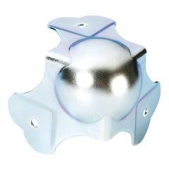 Adam Hall 4107 - Ball Corner large three-leg cranked 30 mm 3 holes - Adam Hall