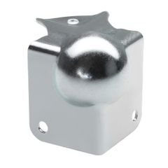 Adam Hall 41143 - Ball Corner small cranked 22 mm with integrated Corner Brace 37 mm - Adam Hall