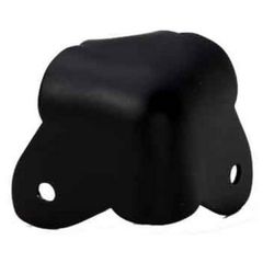 Adam Hall 4026BLK - Case Corner two-leg black with wrapover - Adam Hall