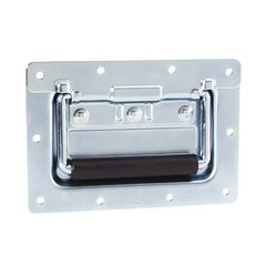 Adam Hall 34102 - Recessed Sprung Handle medium in large Dish 9,5 mm deep - Adam Hall