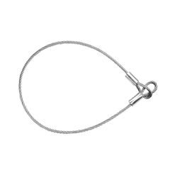 Adam Hall 2715 Steel Cable Lid Stay, Safety wire - Adam Hall