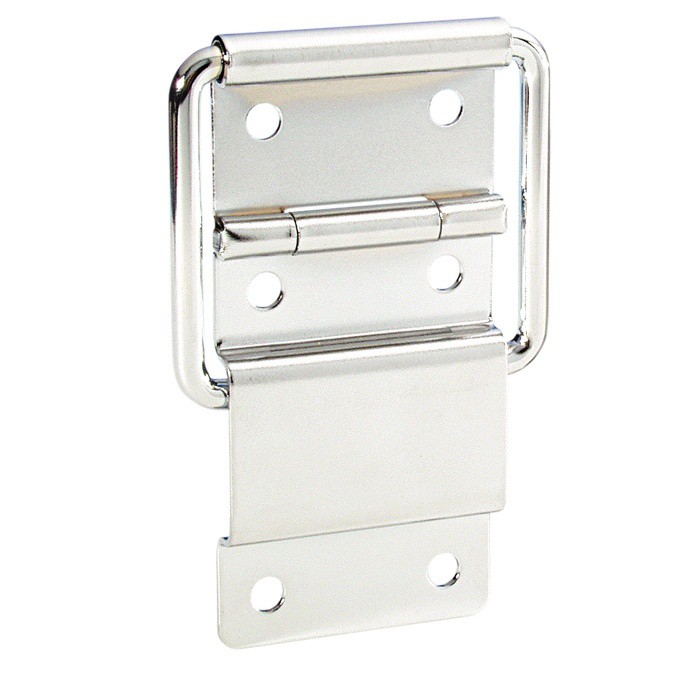 Adam Hall 2529 - Stop Hinge medium chrome-plated - Adam Hall