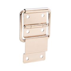 Adam Hall 2528 - Stop Hinge medium nickel-plated - Adam Hall
