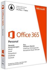 Microsoft Office 365 Personal (1 User / 1 Year) PC/MAC