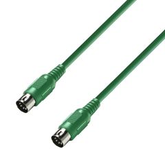 Adam Hall K3 MIDI 0150 GRN MIDI Cable 1.5 m green - Adam Hall