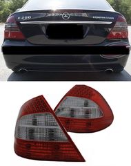ΦΑΝΑΡΙΑ ΠΙΣΩ LED Taillights Mercedes E-Class W211 Limousine (2002-04.2006) Red/Smoke