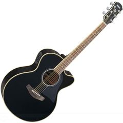 YAMAHA CPX-700 II Black acoustic guitar - Yamaha