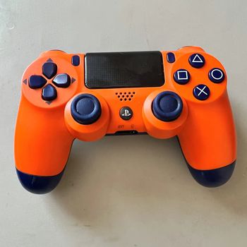 SONY DUALSHOCK 4 CONTROLLER ORANGE-BLUE V2