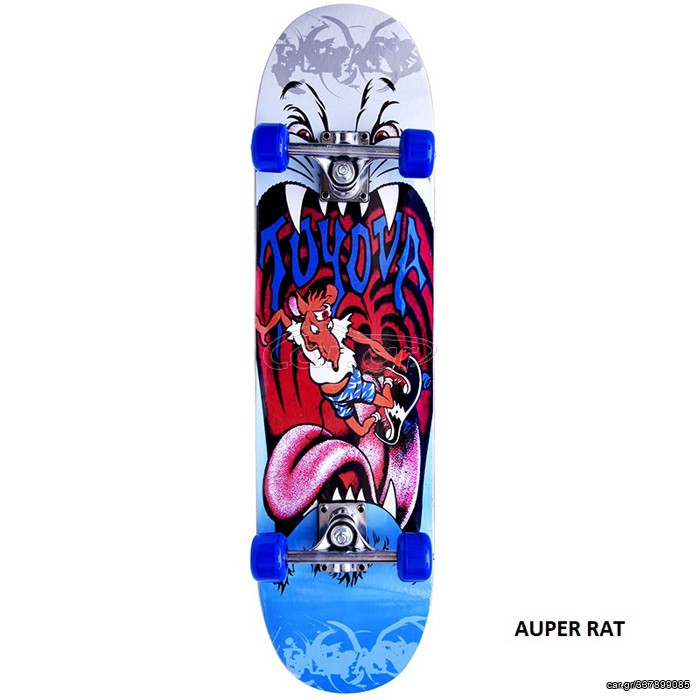 Skateboard -Waveboard 2026 ΑΘΛΟΠΑΙΔΙΑ 4000 AUPER RAT
