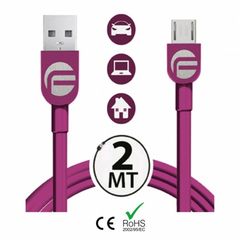 Κωδ.282623 ΚΑΛΩΔΙΟ USB 2 ΣΕ 1 FIFO MICRO USB 213 cm (ΦΟΡΤΙΣΗΣ/ΣΥΓΧΡΟΝΙΣΜΟΥ) τηλ.215-215-8211