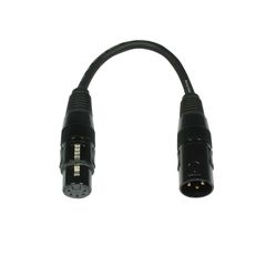 ADJ AC-DMXT/3M5F DMX adaptor 3 pin XLR male to 5 pin XLR female - AMERICAN DJ