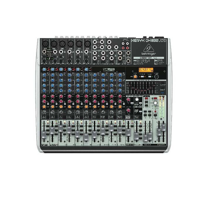BEHRINGER XENYX QX1832USB 18-Input 3/2-Bus Mixer Multi-FX Processor - Behringer