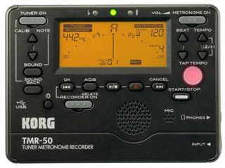 KORG TMR-50 BK Digital metronome, tuner and recorder - KORG