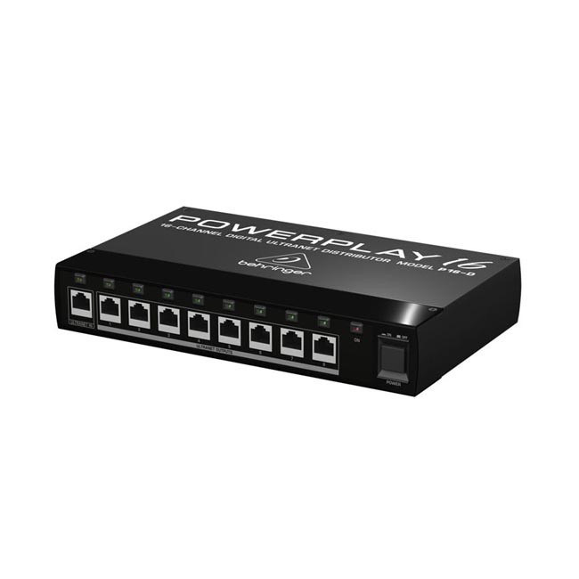 Behringer P16-D 16-CHANNEL DIGITAL ULTRANET DISTRIBUTOR - Behringer