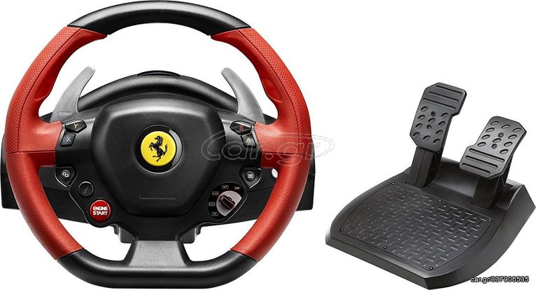 Thrustmaster Ferrari 458 Spider XBOX One με 9 racing games NFS HEAT PAYBACK PROJECT CAR2 RALLY 2  CREW 2 FAST&FURIOUS CROSSROADS GRAND THEFT AUTΟ V FORMULA F1