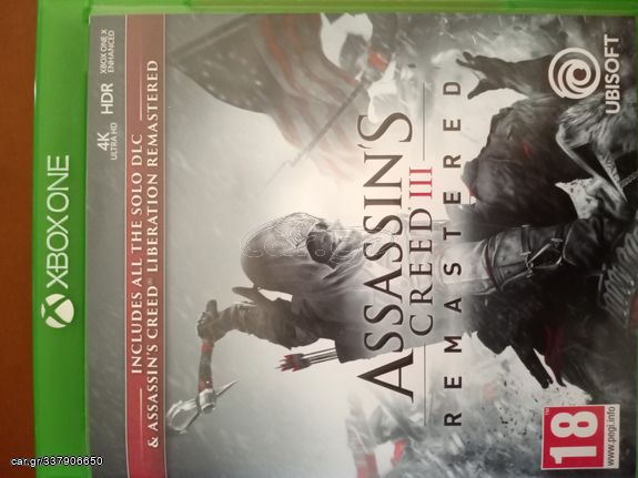 Συλλεκτικά collectors ASSASSIN assassin's CREED Origins Odyssey brotherhood Syndicate Creed III REMASTERED xboxone  Xbox one-thumb-7