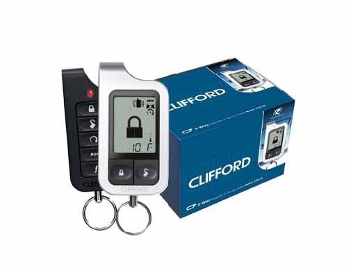CLIFFORD SYSTEMS Matrix 3706X Car Security With Remote - CLIFFORD SYSTEMS