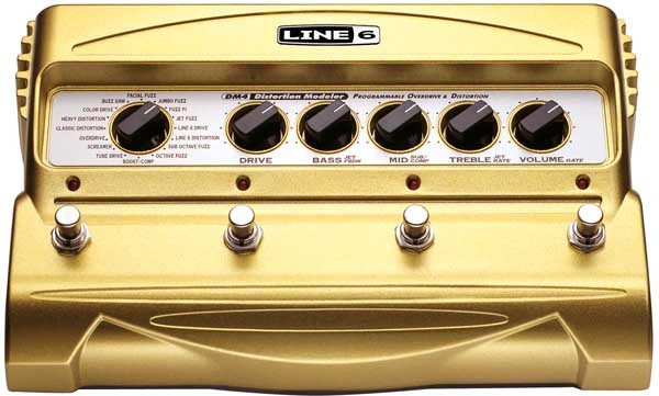 LINE 6 DM4 Distortion Stomp Box - Line 6